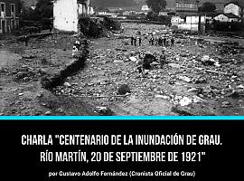 Grado conmemora el centenario de la inundación del Río Martín