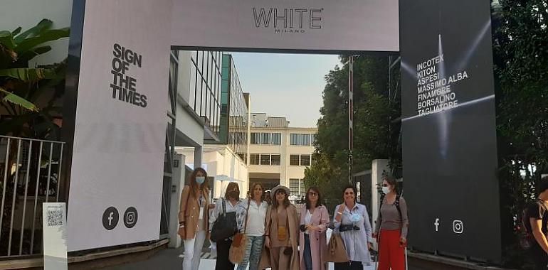 Seis empresas asturianas del sector de la moda participan en la visita organizada por Asturex a la feria White Milano