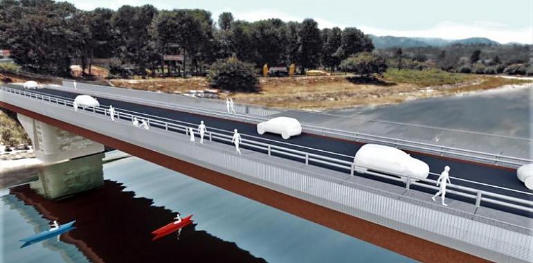 El nuevo puente de Arriondas contará con un mirador de cristal sobre el río Sella y costará 2,3 millones de euros