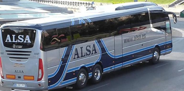 Alsa informa que la normalidad en los servicios de Asturias es muy elevada y que hoy sólo 26 de los 743 empleados han secundado la huelga