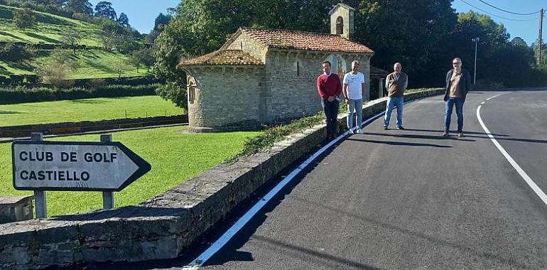 El Ayuntamiento de Gijón finaliza el ensanche del Camín del Golf de Castiello con un importe de licitación de casi 60.000 euros