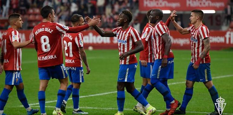 El Sporting lídera tras una nueva victoria en El Molinón