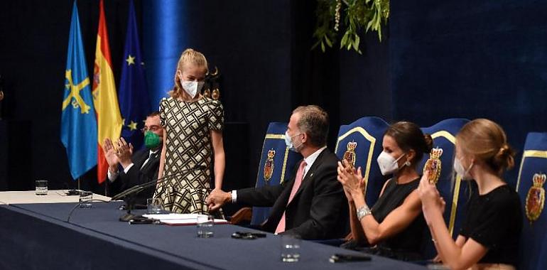 Palabras de Su Alteza Real la Princesa de Asturias en la ceremonia de entrega de los Premios
