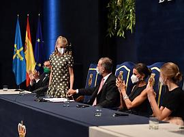 Palabras de Su Alteza Real la Princesa de Asturias en la ceremonia de entrega de  los Premios