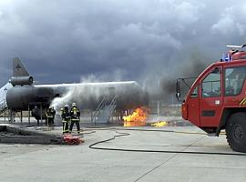 El SEPA y el aeropuerto de Asturias realizarán mañana un simulacro de accidente aéreo