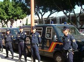 Otras cinco detenciones por los incidentes tras el Real Oviedo-Real Sporting en Gijón 