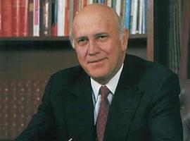 Fallece Frederick W. de Klerk, Premio Príncipe de Asturias con Nelson Mandela 