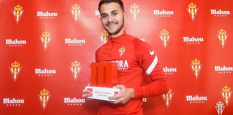 Fran Villalba elegido por segunda vez Jugador Cinco Estrellas del Sporting