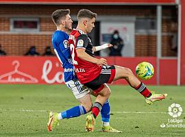 Mirandés y Real Oviedo cosechan un empate