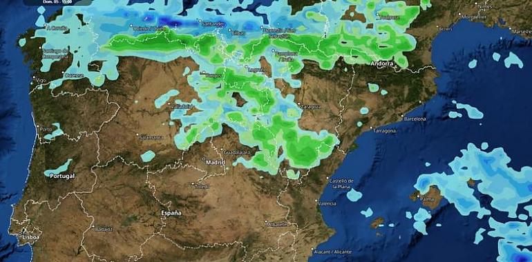 Un puente turbulento con días de frío, lluvia y nieve