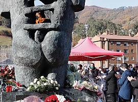 Homenaje a la familia minera asturiana, en Mieres