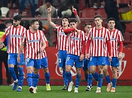 Victoria del Sporting que sigue adelante en la Copa