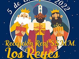 Recepción en Vegadeo a SS. MM. Los Reyes de Oriente