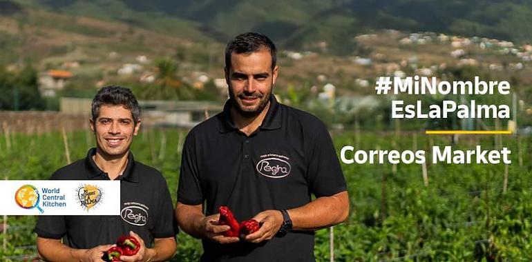 Correos se alía con World Central Kitchen del chef José Andrés para ayudar a los productores de la isla de La Palma