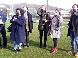 408.000 euros destinados el año pasdo a las obras de mejora de las instalaciones deportivas de El Cristo en Oviedo