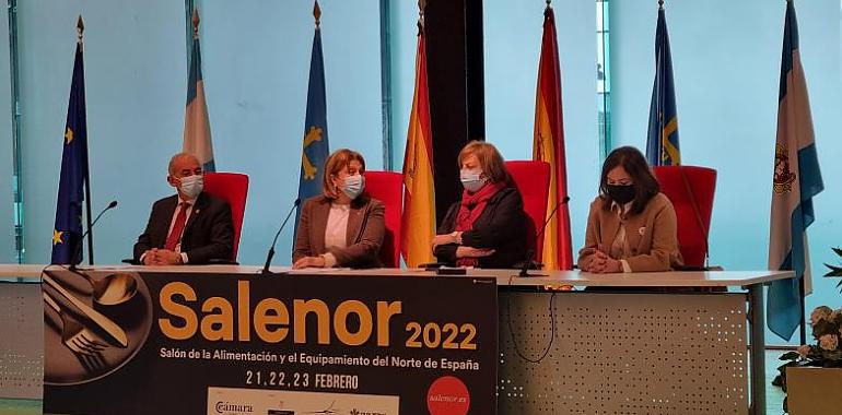 La Delegada del Gobierno en Asturias destaca la especial atención a los sectores agroalimentario y turístico por parte el Ejecutivo en la inauguración de Salenor