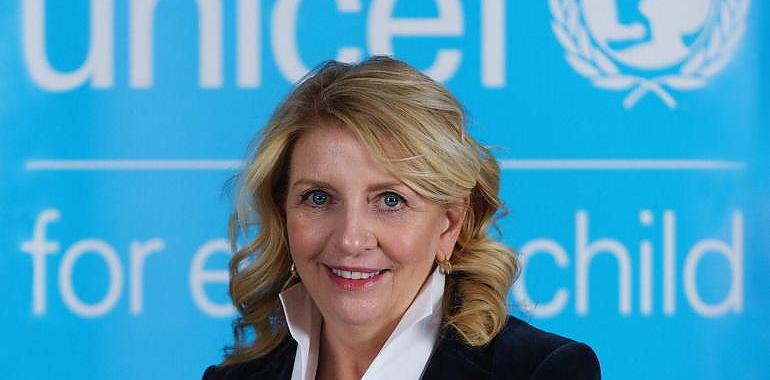 La directora ejecutiva de UNICEF, Catherine Russell, informa al Consejo de Seguridad de la ONU sobre la situación humanitaria en Ucrania