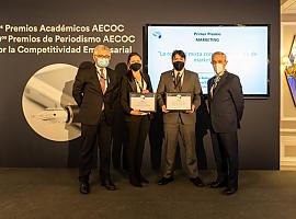 Dos estudiantes de la Universidad de Oviedo galardonados con dos importantes premios académícos