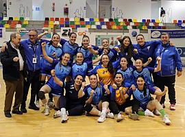  Lobas Global Atac Oviedo se reviste de Oro en la fase de ascenso a la División de Honor