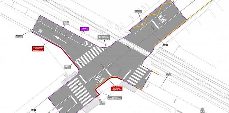 Se van a iniciar en las próximas semanas las obras de mejora del paso a nivel de Posada de Llanes