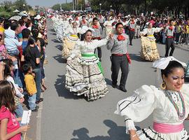 Conmemoración del 101 aniversario de la Revolución Mexicana en Nuevo León