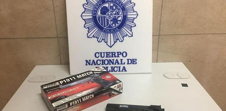 Detenidos por disparar con una pistola de perdigones a una manifestación del transporte por carretera