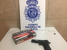 Detenidos por disparar con una pistola de perdigones a una manifestación del transporte por carretera