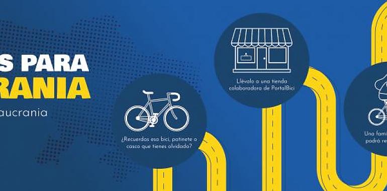 Nueva iniciativa solidaria para los refugiados: "Bicis para Ucrania"