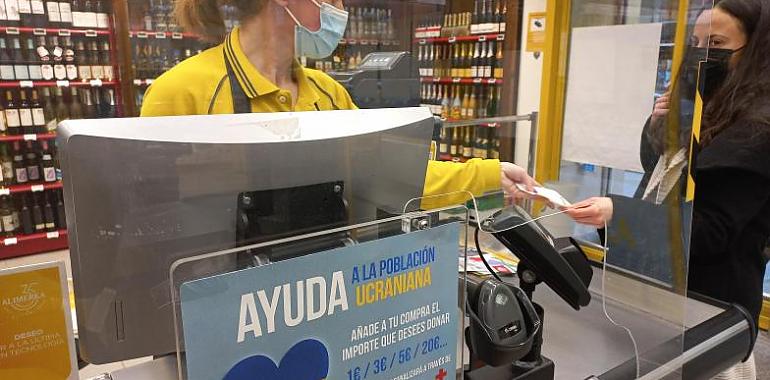 Alimerka recauda 161.479 euros en favor de Ucrania