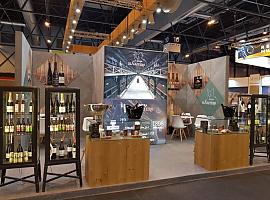 Fuerte presencia de marcas y productos asturianos en el Madrid Salón Gourmets , entre ellas el Grupo el Gaitero
