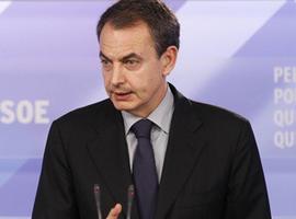 Zapatero propone un congreso ordinario del PSOE en febrero