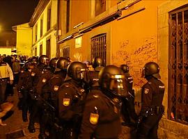 La Policía Nacional se emplea a fondo en algunos puntos conflictivos de Oviedo
