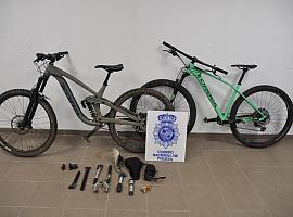 Detenidos por robar bicicletas en trasteros que luego vendían en apps de segunda mano