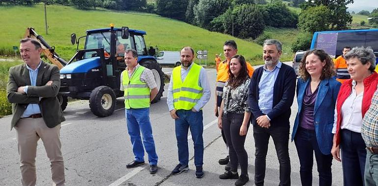 El Gobierno de Asturias refuerza las labores de conservación de carreteras con un presupuesto que este año alcanza los 47 millones de euros