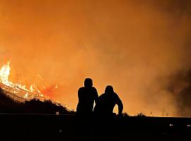 Se dan por controlados los numerosos incendios en Asturias de los últimos días