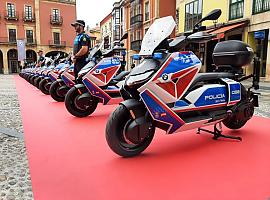 Motos modernas y sostenibles para la policía local de Gijón