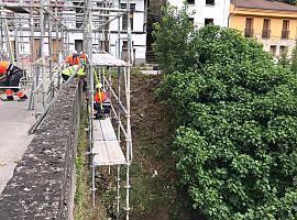 Inversión pública de 375.000 euros en la rehabilitación del Puente d’Arcu en Laviana