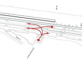 El carril peatonal del gijonés Paseo de El Muro abre al tráfico desde el martes