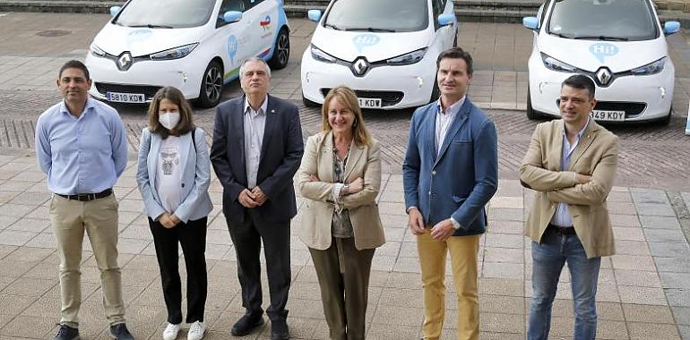 La Universidad de Oviedo pone en marcha un proyecto piloto con vehículos eléctricos compartidos