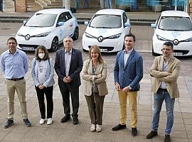 La Universidad de Oviedo pone en marcha un proyecto piloto con vehículos eléctricos compartidos