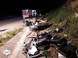 Herido de consideración en accidente de tráfico la pasada noche a la altura de El Franco