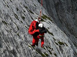 122 rescates por parte del SEPA desde principios de año en Asturias, la gran mayoría en la montaña