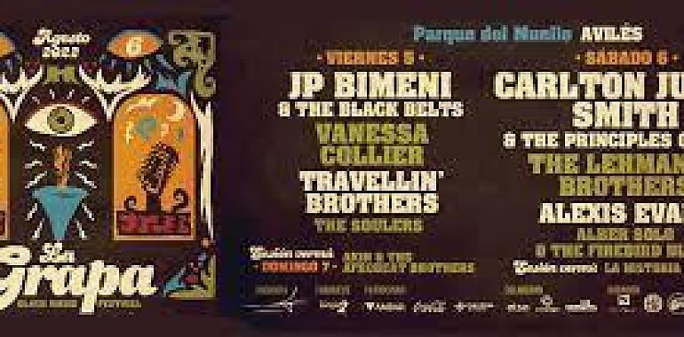 Comienza la VII edición de La Grapa Black Music Festival 2022 en Avilés