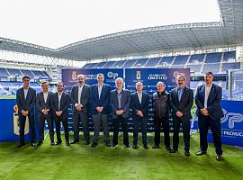 Jesús Martínez y Martín Peláez por primera vez en el Carlos Tartiere