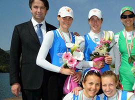 Personal de la Armada de México gana varias medallas en la Regata de Piediluco, Italia