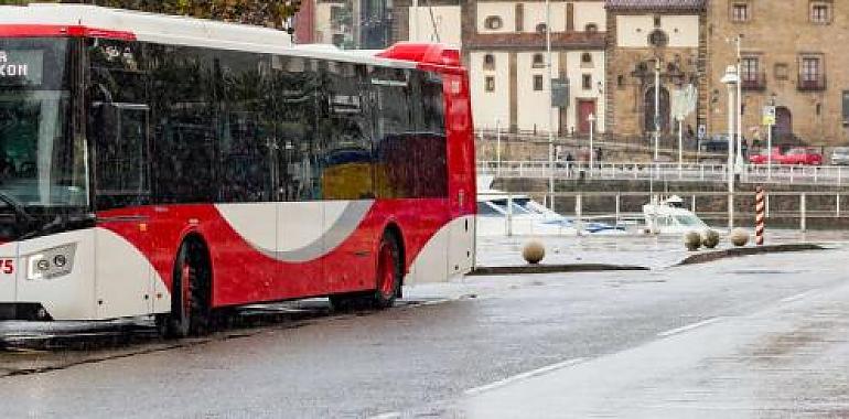 Refuerzo las principales líneas de transporte en Gijón desde la tarde del 14 de agosto con motivo de la Noche de los Fuegos