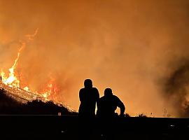 En estos momentos 5 incendios continúan activos an Asturias