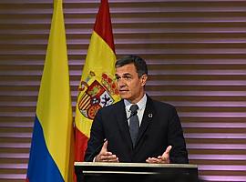 Pedro Sánchez subraya la fortaleza de las relaciones económicas entre España y Colombia