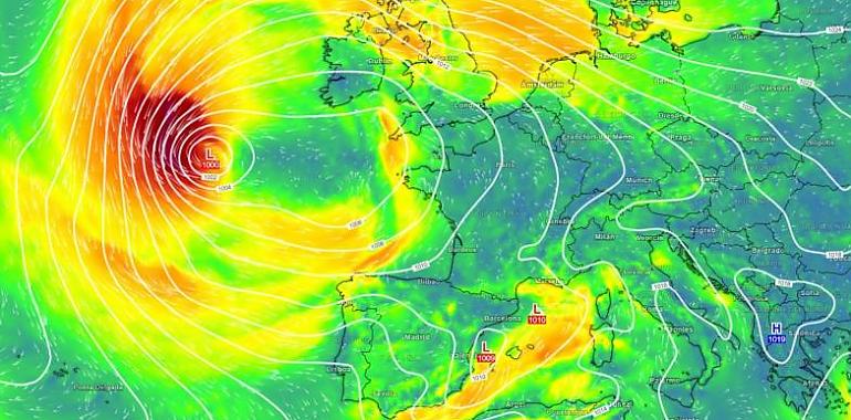 Queríamos lluvias en la Península... pues se acerca una gran borrasca desde Groenlandia