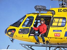 Rescatado tras sufrir una caída de 60 metros en Pico Cabrones